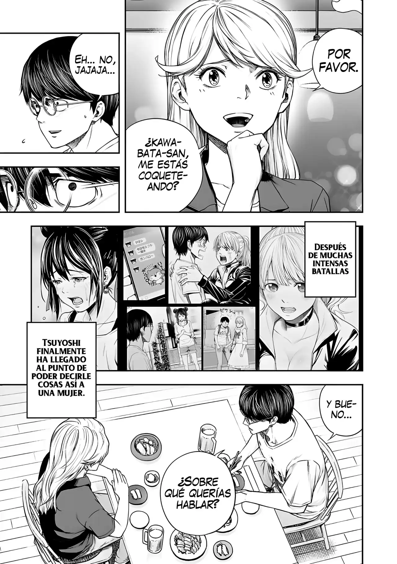 Página 8 — Capítulo 271 de Tsuyoshi: Daremo Katenai, Aitsu ni wa