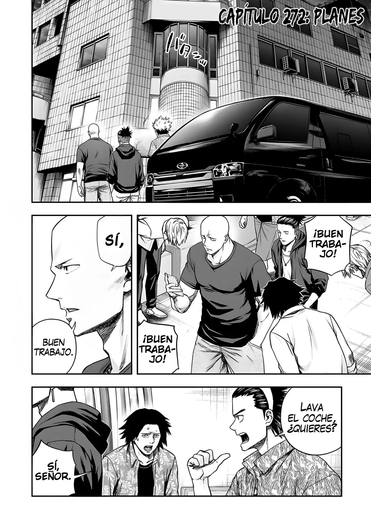 Página 4 — Capítulo 272 de Tsuyoshi: Daremo Katenai, Aitsu ni wa