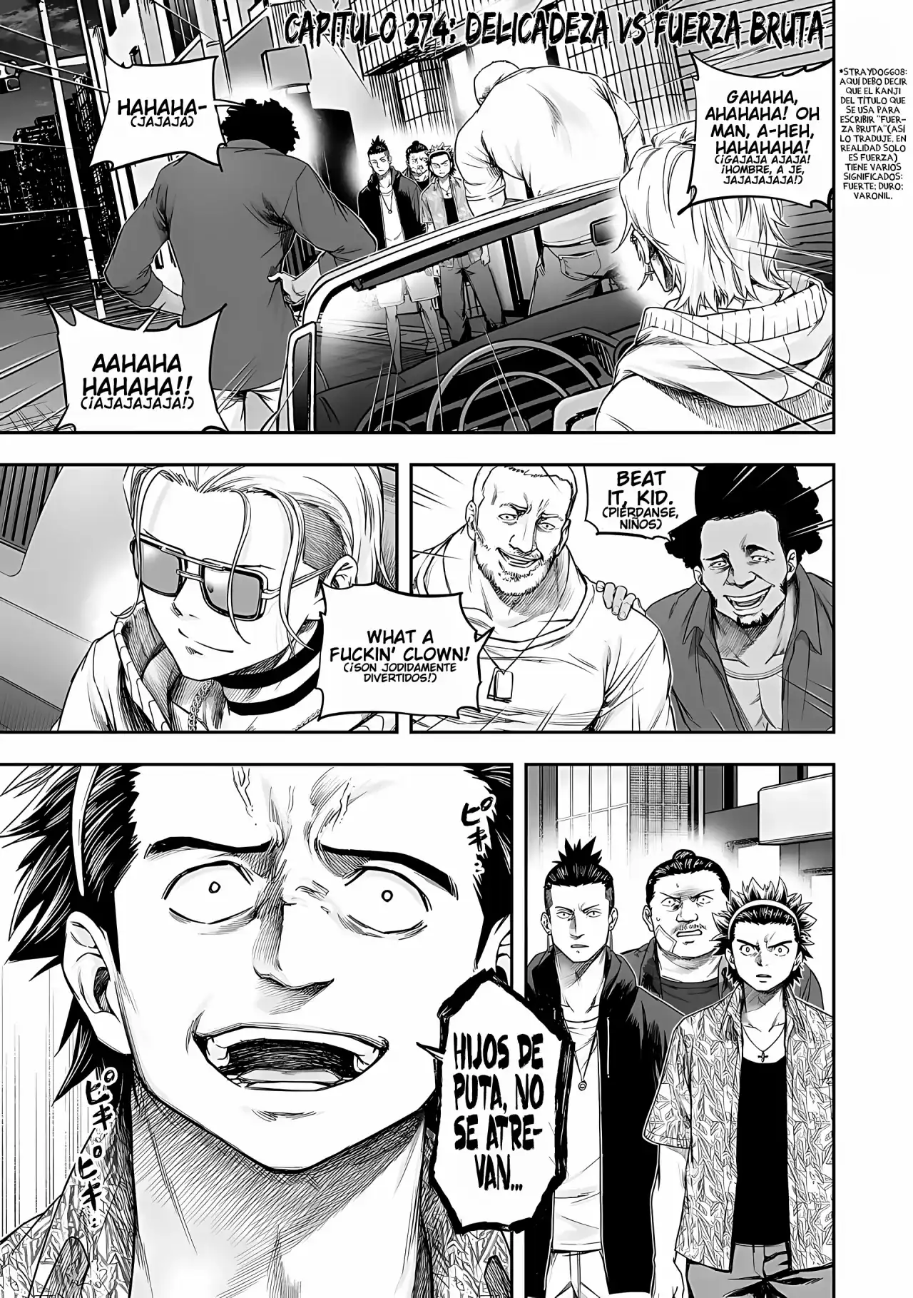 Página 5 — Capítulo 274 de Tsuyoshi: Daremo Katenai, Aitsu ni wa