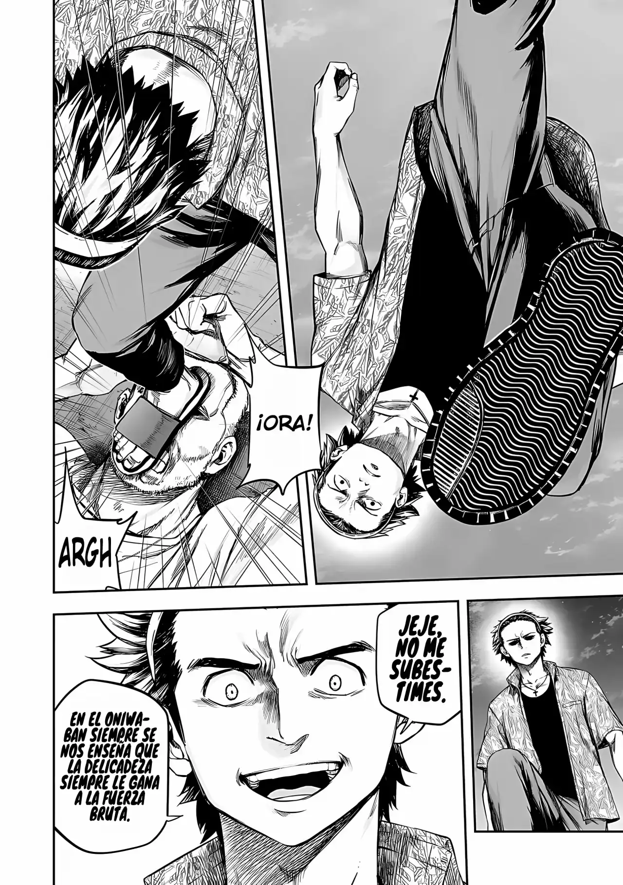 Página 10 — Capítulo 274 de Tsuyoshi: Daremo Katenai, Aitsu ni wa