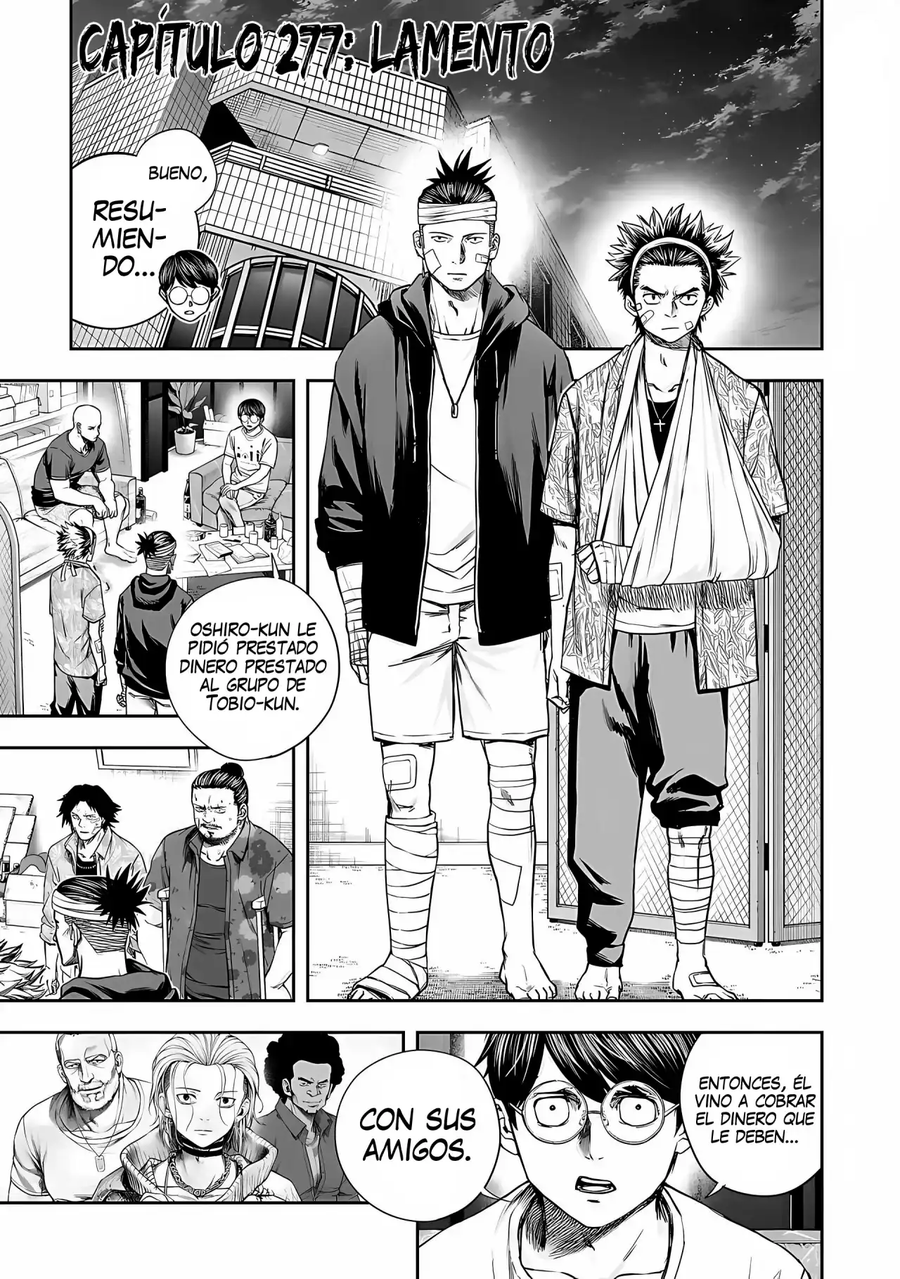 Página 4 — Capítulo 277 de Tsuyoshi: Daremo Katenai, Aitsu ni wa
