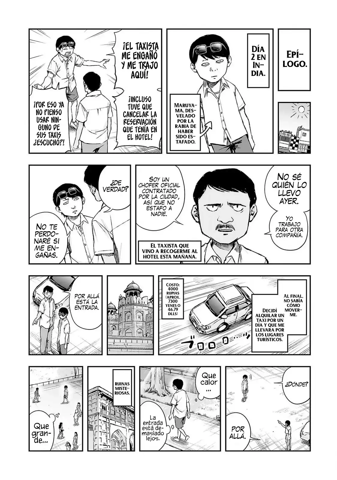 Página 3 — Capítulo 279.5 de Tsuyoshi: Daremo Katenai, Aitsu ni wa