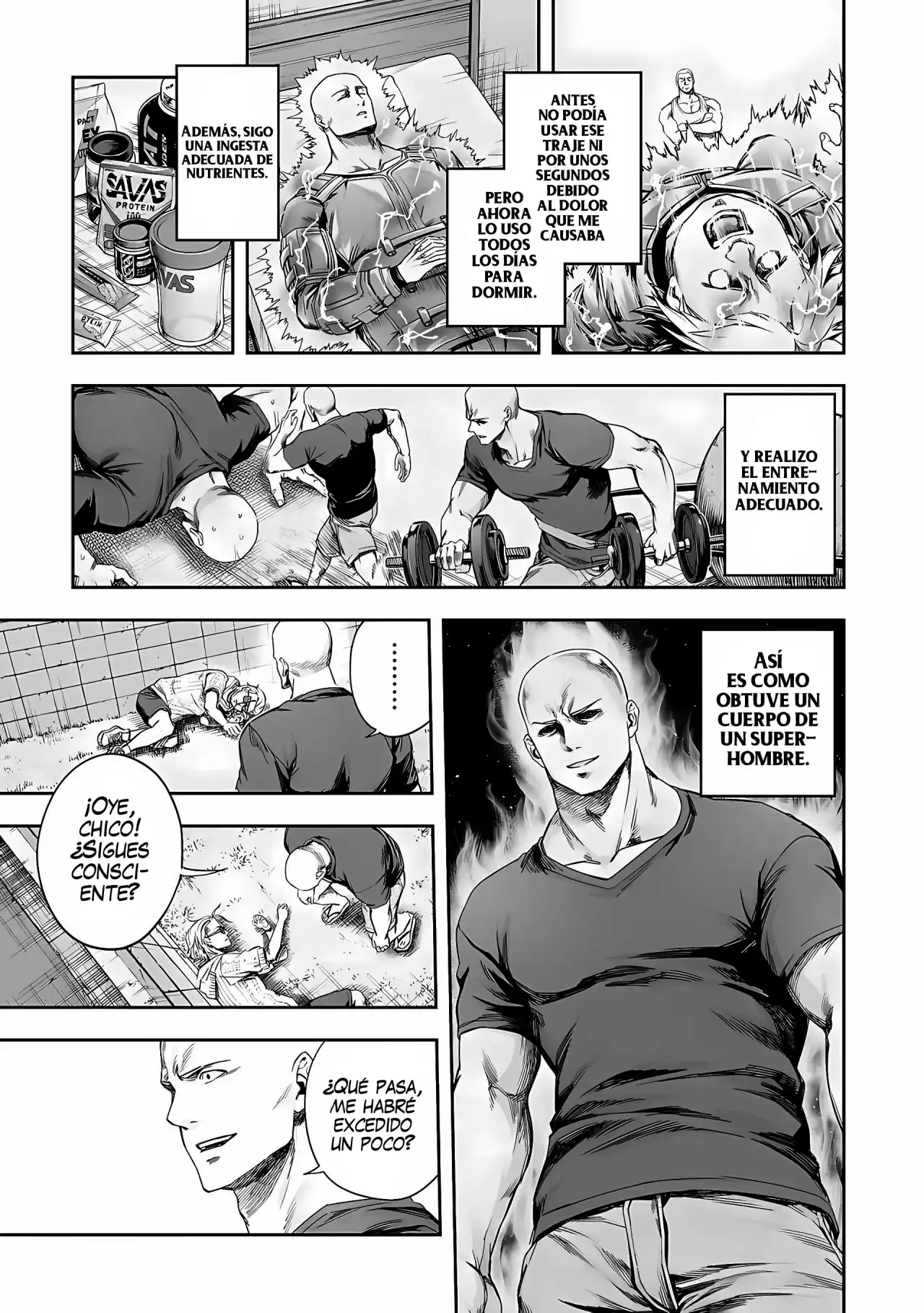Página 8 — Capítulo 279 de Tsuyoshi: Daremo Katenai, Aitsu ni wa