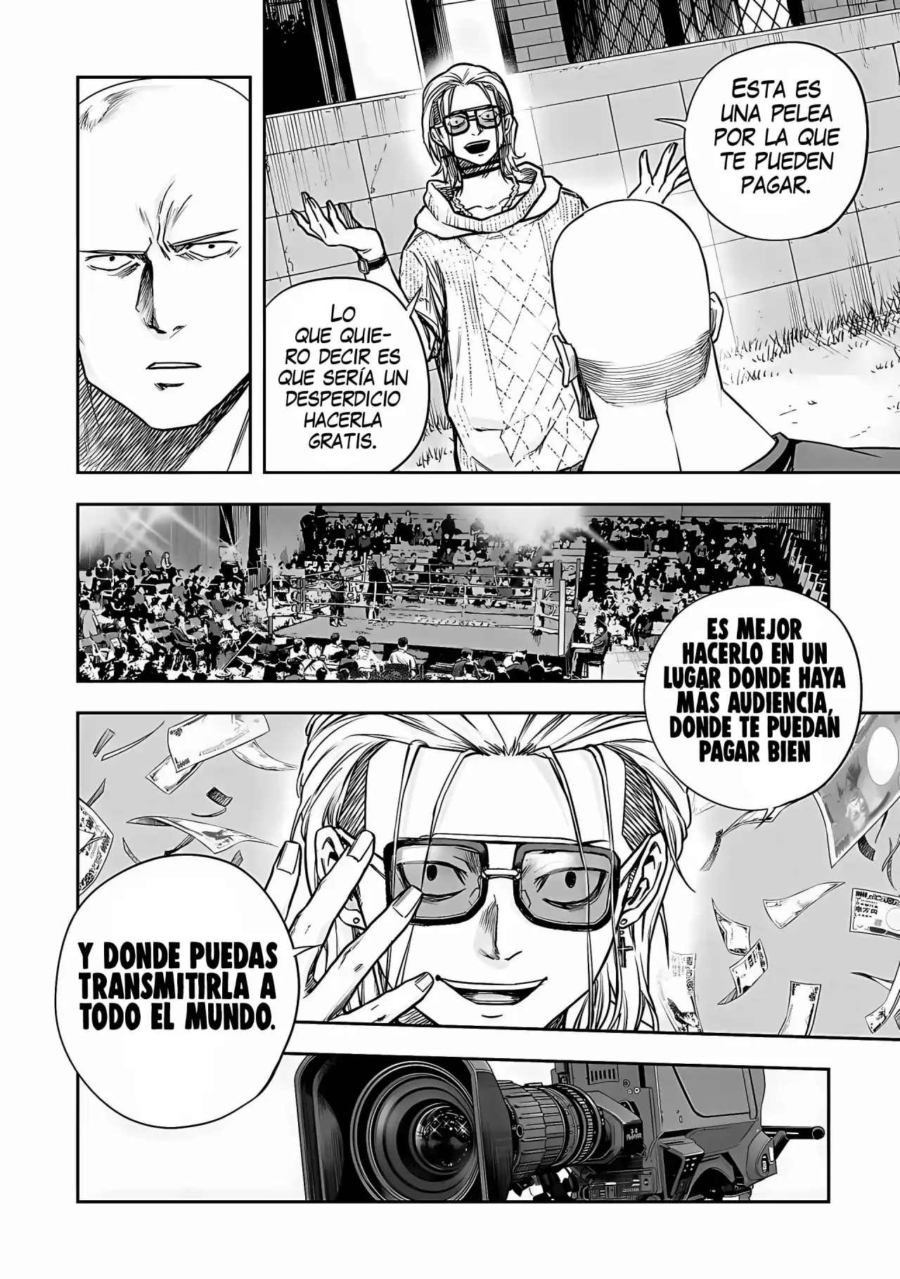 Página 12 — Capítulo 280 de Tsuyoshi: Daremo Katenai, Aitsu ni wa