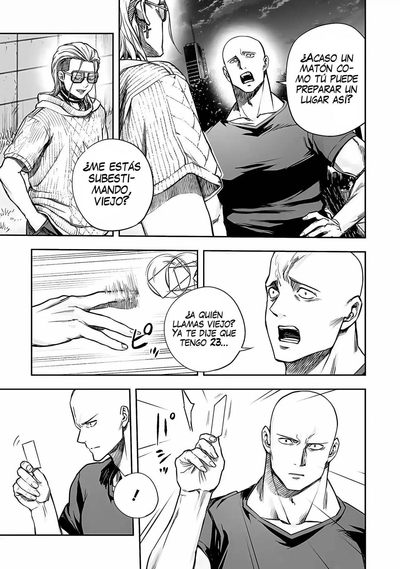 Página 13 — Capítulo 280 de Tsuyoshi: Daremo Katenai, Aitsu ni wa