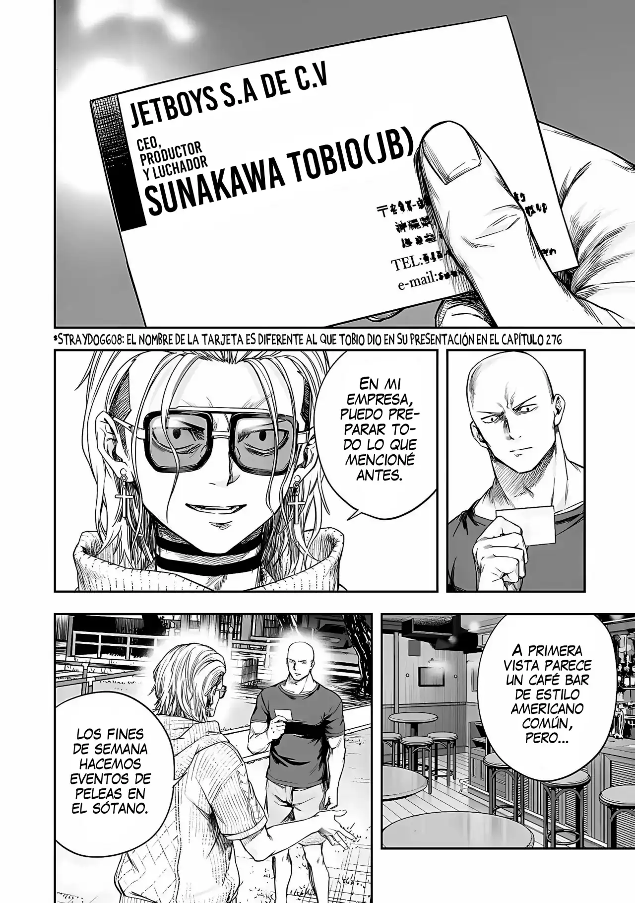 Página 14 — Capítulo 280 de Tsuyoshi: Daremo Katenai, Aitsu ni wa