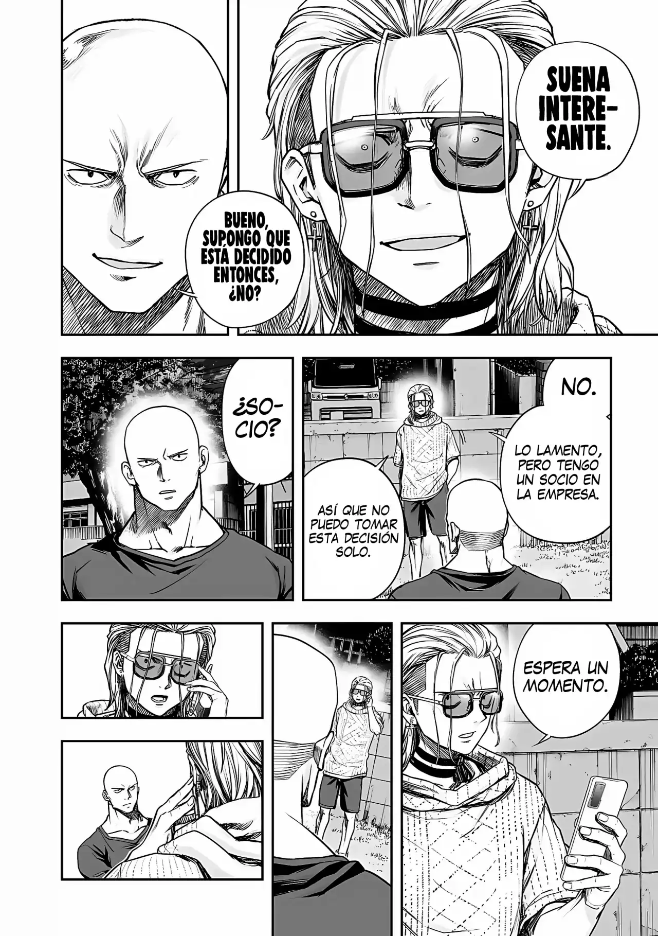 Página 7 — Capítulo 281 de Tsuyoshi: Daremo Katenai, Aitsu ni wa