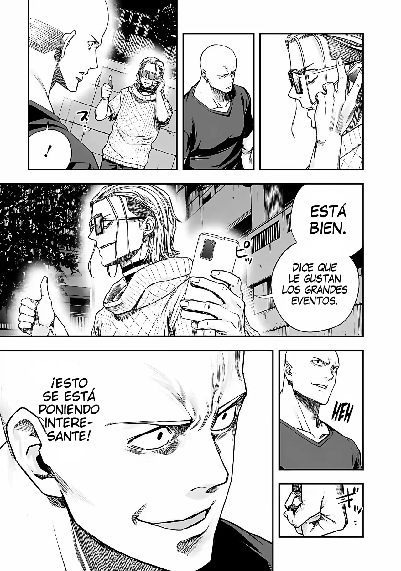 Página 8 — Capítulo 281 de Tsuyoshi: Daremo Katenai, Aitsu ni wa