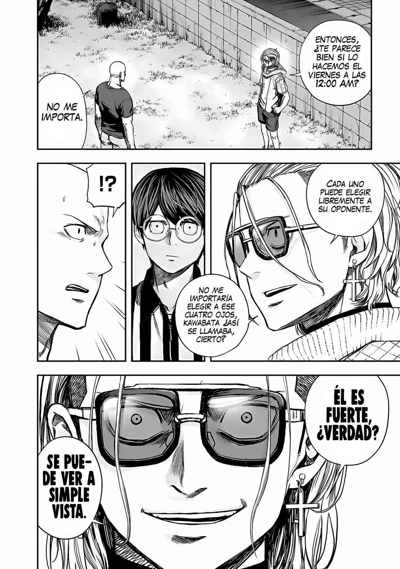 Página 9 — Capítulo 281 de Tsuyoshi: Daremo Katenai, Aitsu ni wa