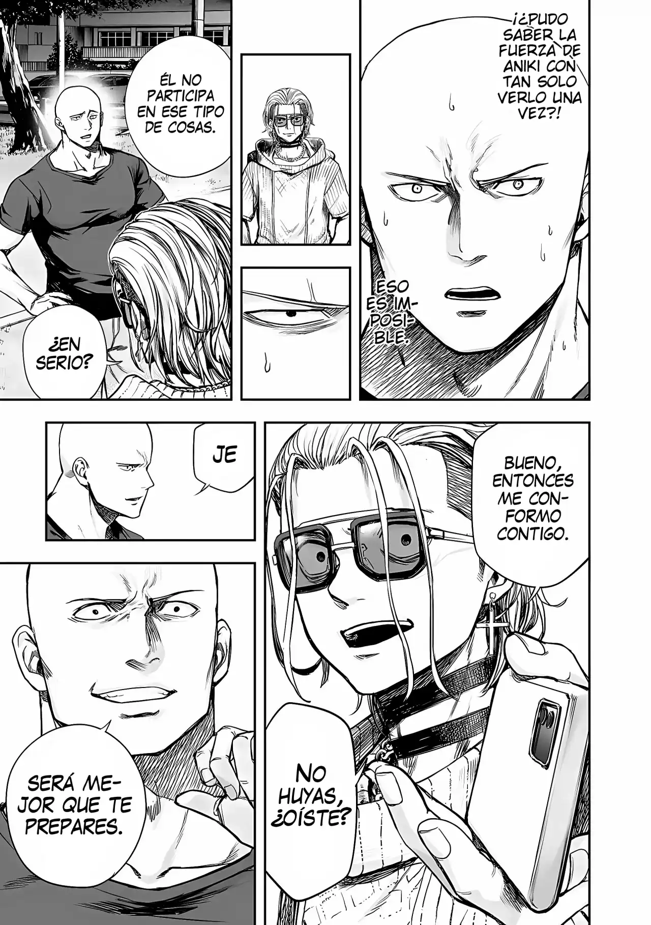 Página 10 — Capítulo 281 de Tsuyoshi: Daremo Katenai, Aitsu ni wa