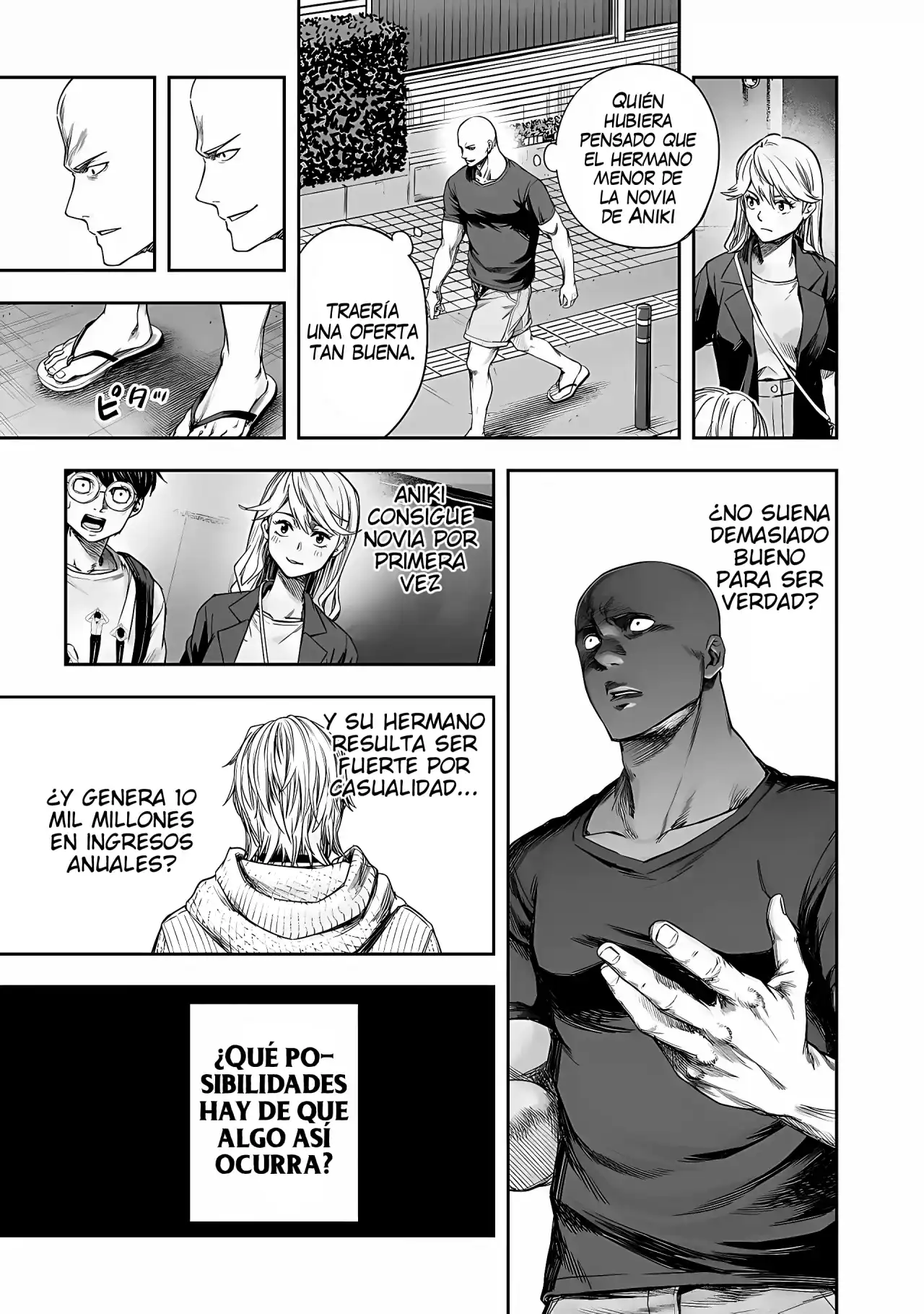 Página 12 — Capítulo 281 de Tsuyoshi: Daremo Katenai, Aitsu ni wa