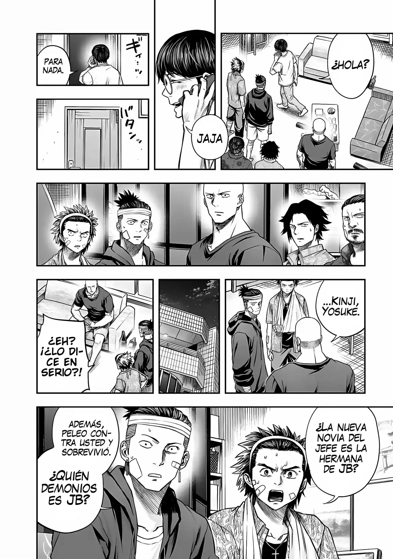 Página 17 — Capítulo 281 de Tsuyoshi: Daremo Katenai, Aitsu ni wa