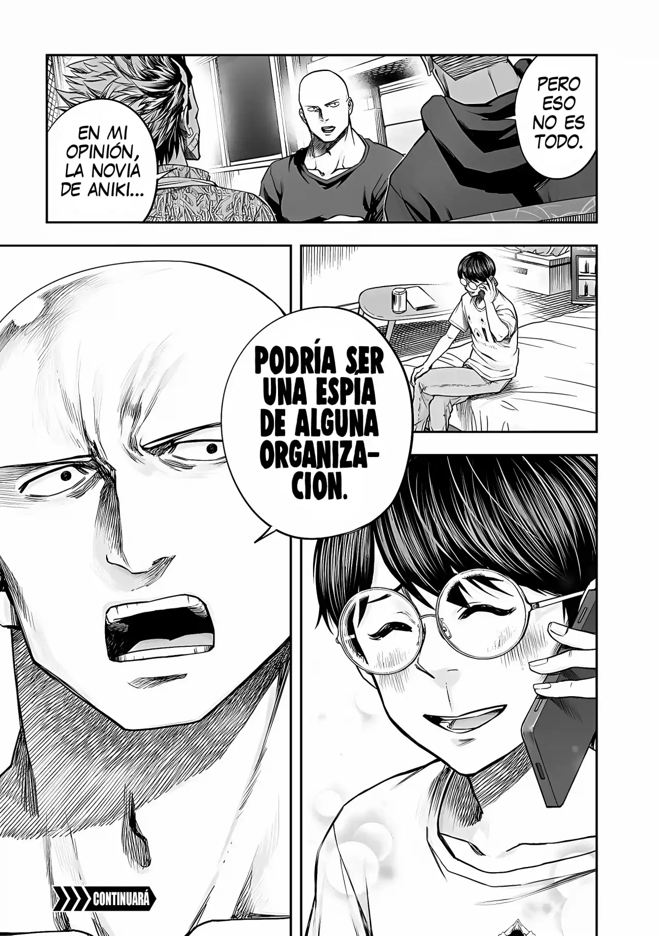 Página 18 — Capítulo 281 de Tsuyoshi: Daremo Katenai, Aitsu ni wa