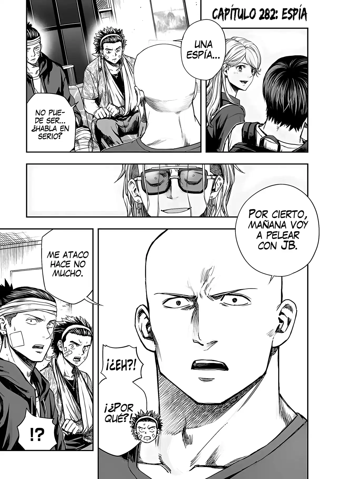 Página 4 — Capítulo 282 de Tsuyoshi: Daremo Katenai, Aitsu ni wa