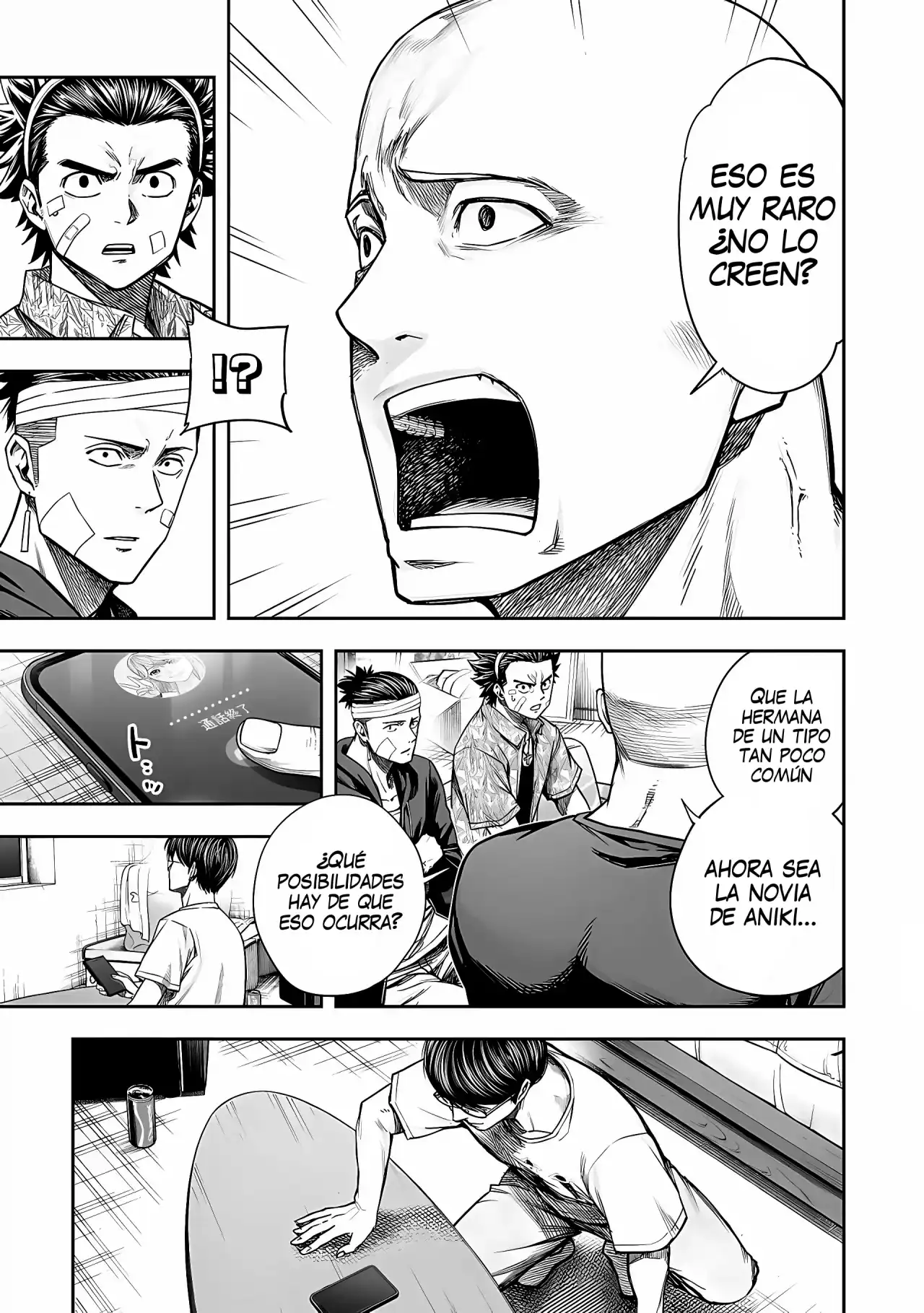 Página 6 — Capítulo 282 de Tsuyoshi: Daremo Katenai, Aitsu ni wa