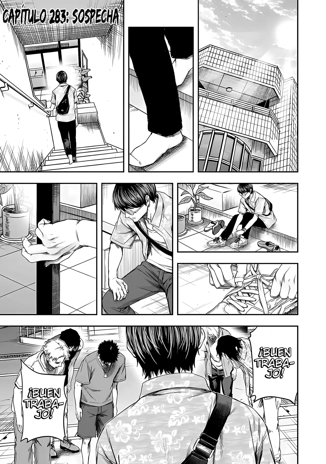 Página 4 — Capítulo 283 de Tsuyoshi: Daremo Katenai, Aitsu ni wa