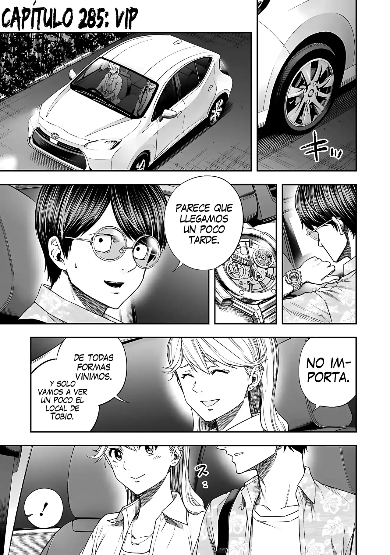 Página 4 — Capítulo 285 de Tsuyoshi: Daremo Katenai, Aitsu ni wa