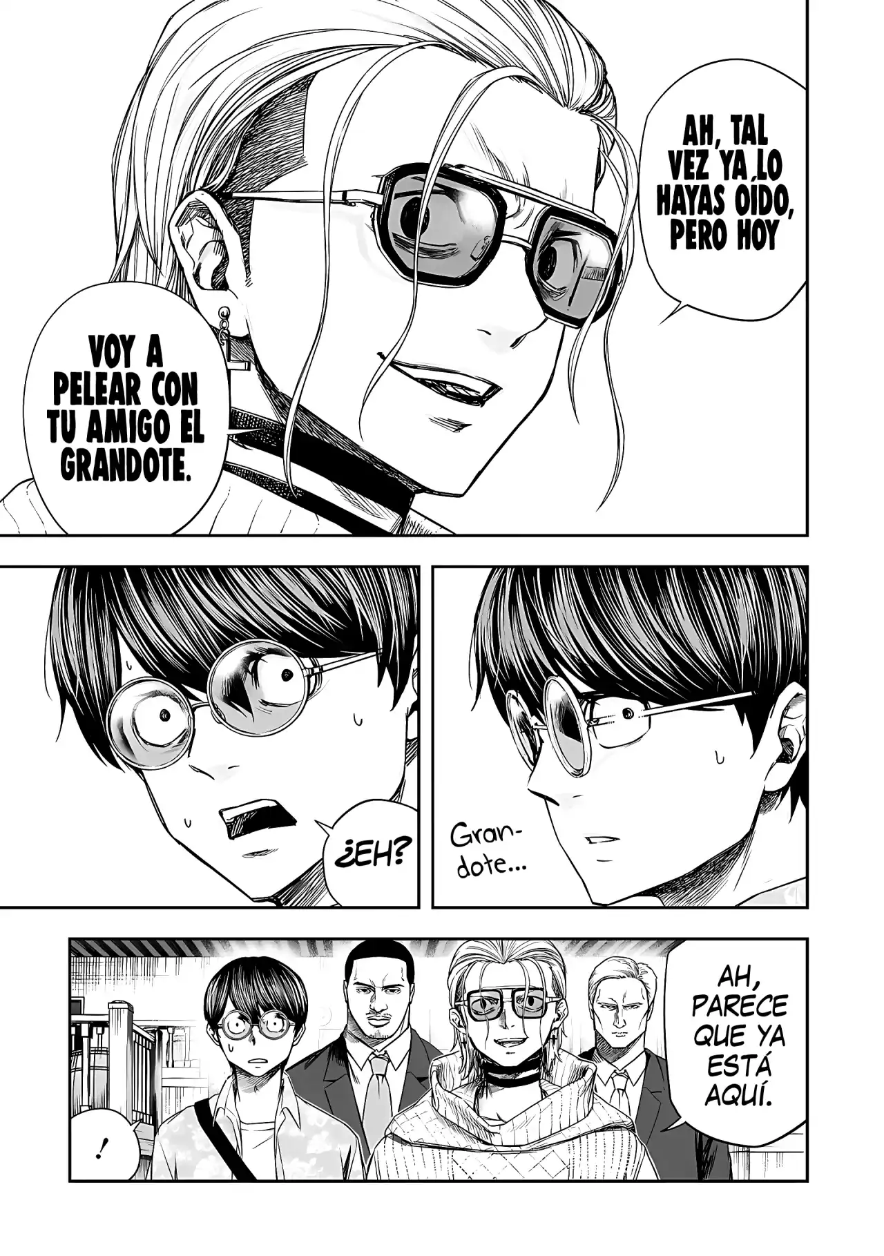 Página 15 — Capítulo 285 de Tsuyoshi: Daremo Katenai, Aitsu ni wa
