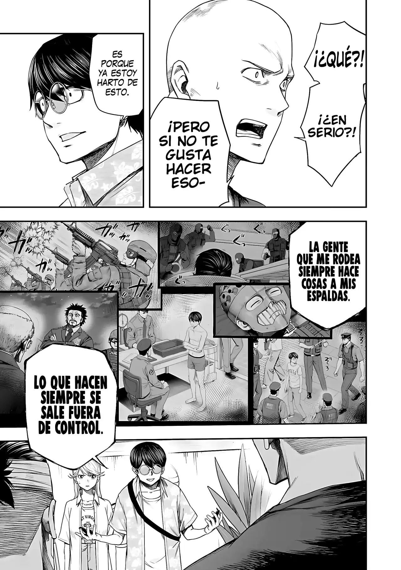 Página 7 — Capítulo 289 de Tsuyoshi: Daremo Katenai, Aitsu ni wa