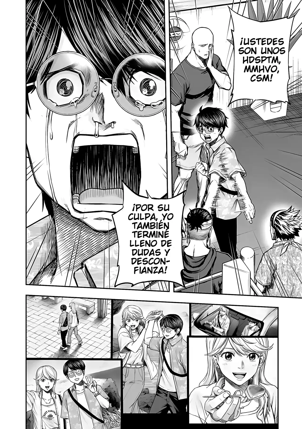Página 8 — Capítulo 290 de Tsuyoshi: Daremo Katenai, Aitsu ni wa