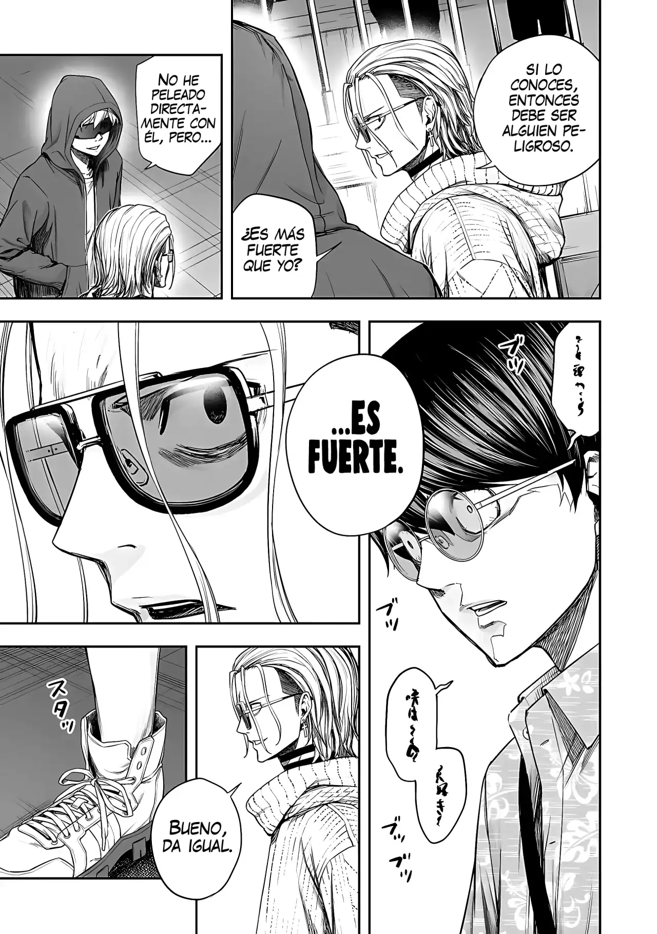 Página 8 — Capítulo 291 de Tsuyoshi: Daremo Katenai, Aitsu ni wa