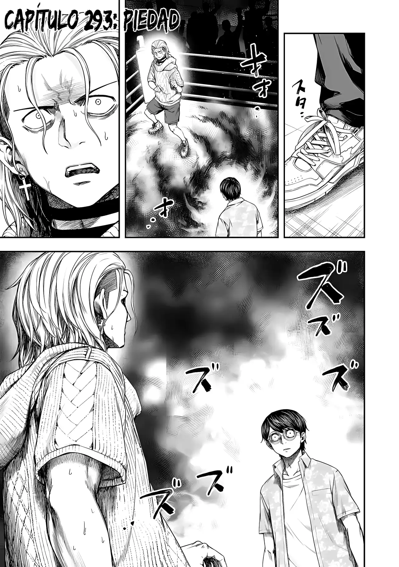 Página 4 — Capítulo 293 de Tsuyoshi: Daremo Katenai, Aitsu ni wa