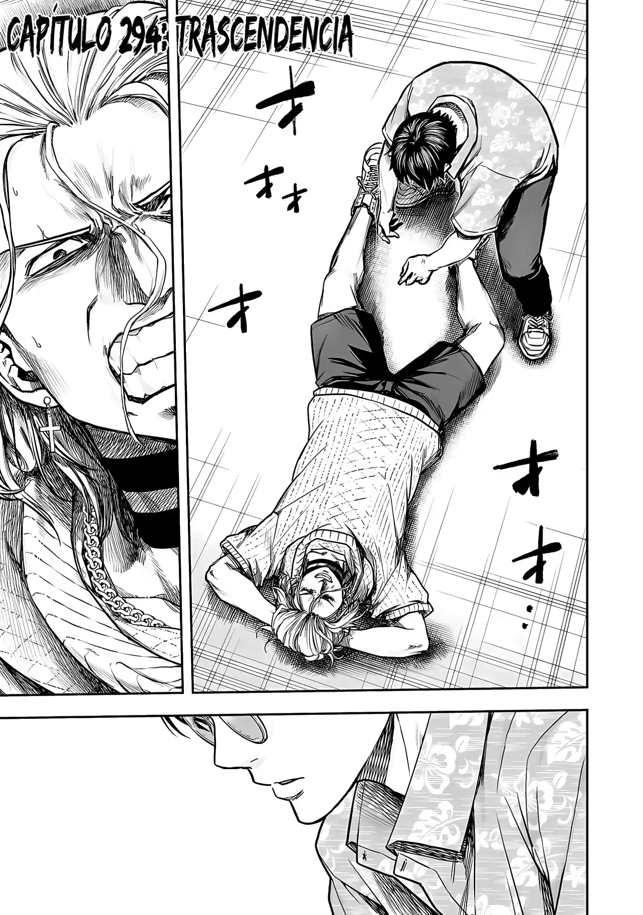 Página 4 — Capítulo 294 de Tsuyoshi: Daremo Katenai, Aitsu ni wa