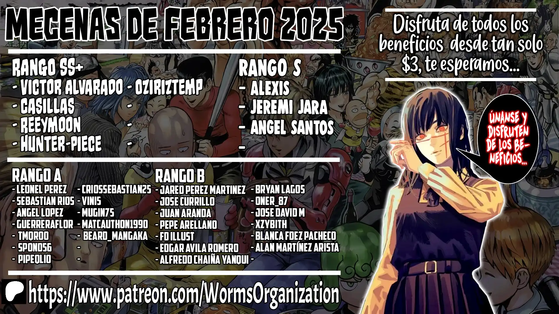 Página 3 — Capítulo 295 de Tsuyoshi: Daremo Katenai, Aitsu ni wa