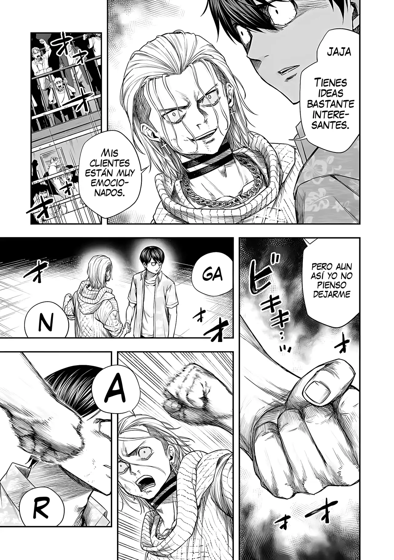 Página 12 — Capítulo 296 de Tsuyoshi: Daremo Katenai, Aitsu ni wa