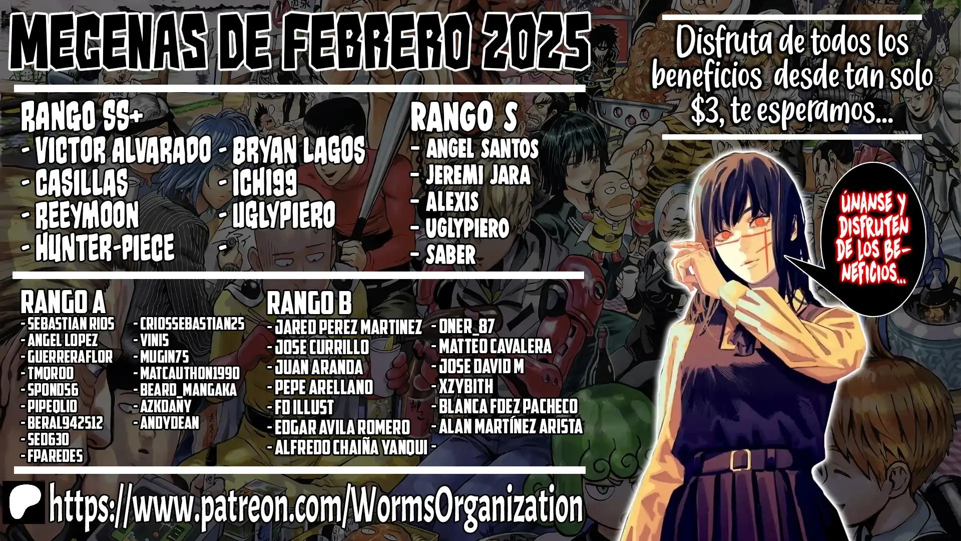 Página 3 — Capítulo 297 de Tsuyoshi: Daremo Katenai, Aitsu ni wa