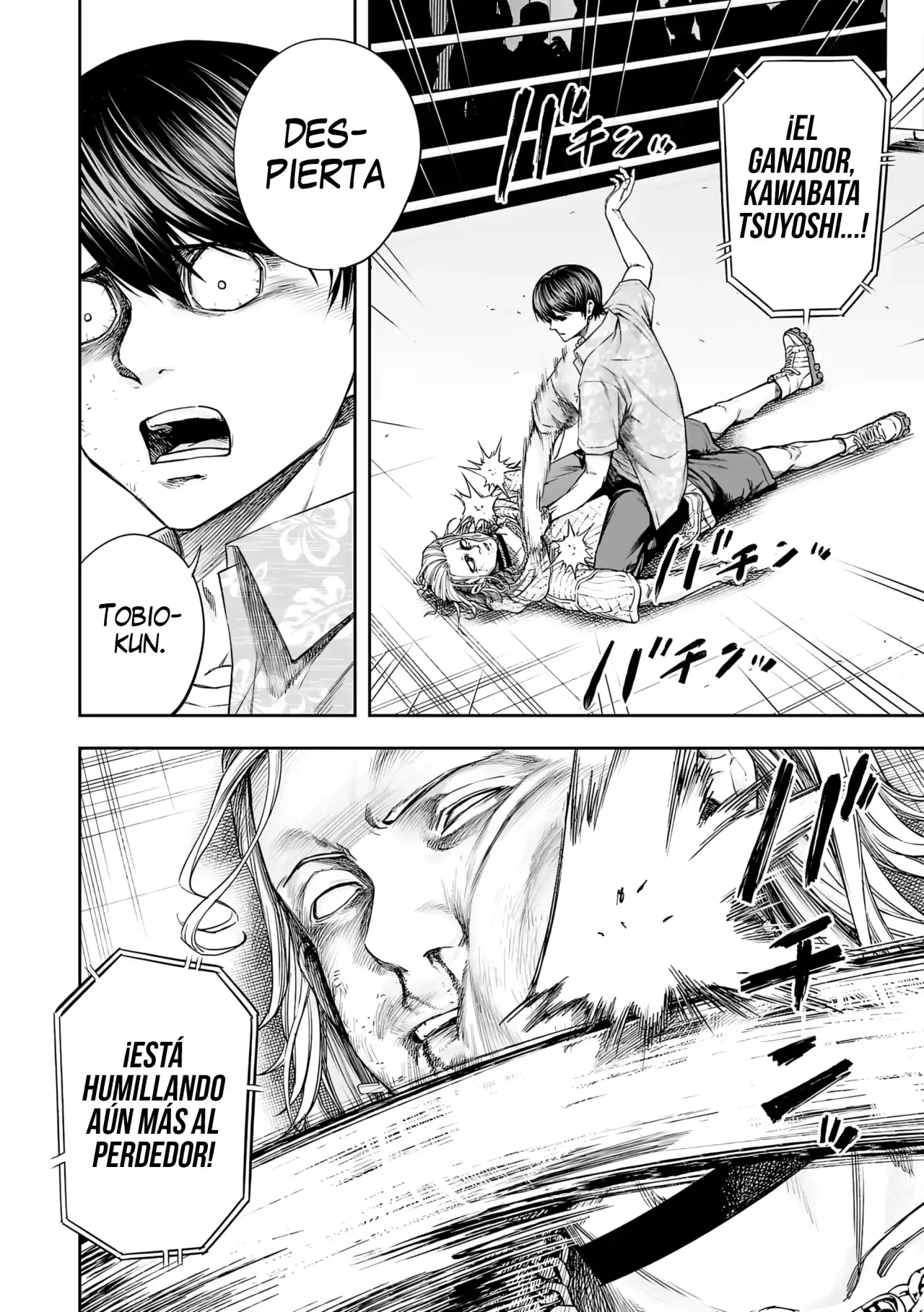 Página 7 — Capítulo 297 de Tsuyoshi: Daremo Katenai, Aitsu ni wa