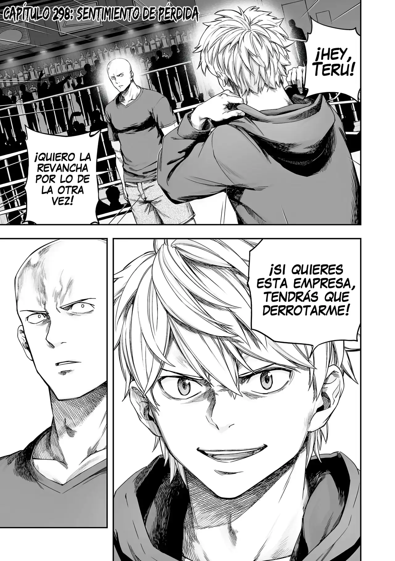 Página 4 — Capítulo 298 de Tsuyoshi: Daremo Katenai, Aitsu ni wa