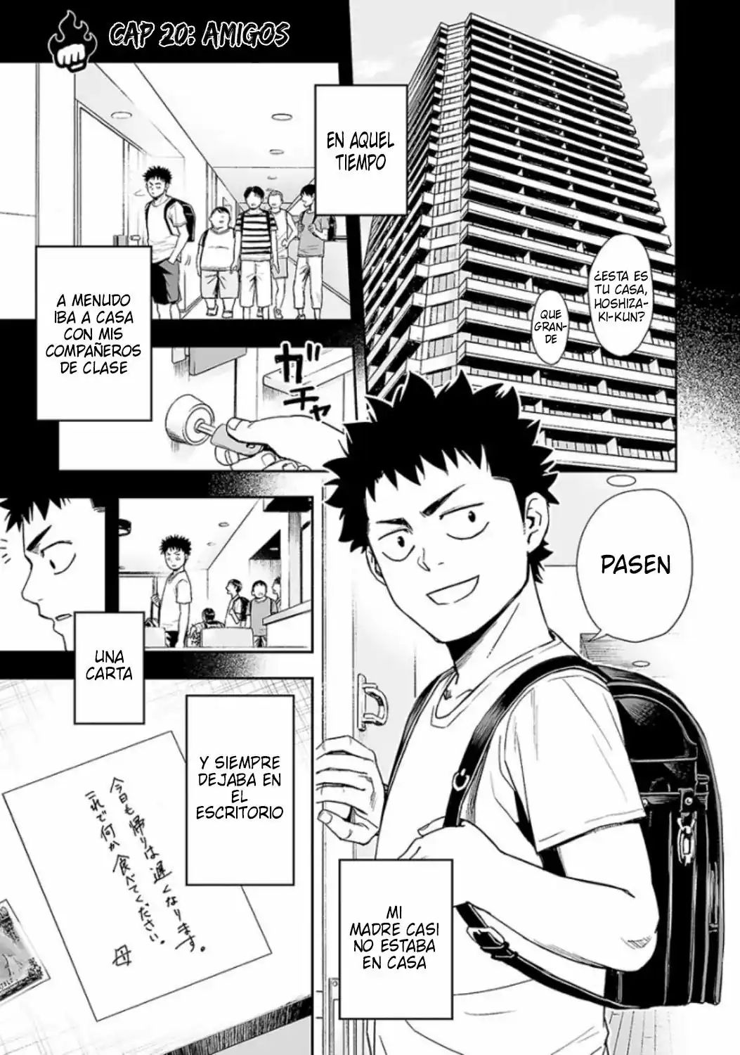 Página 1 — Capítulo 20 de Tsuyoshi: Daremo Katenai, Aitsu ni wa