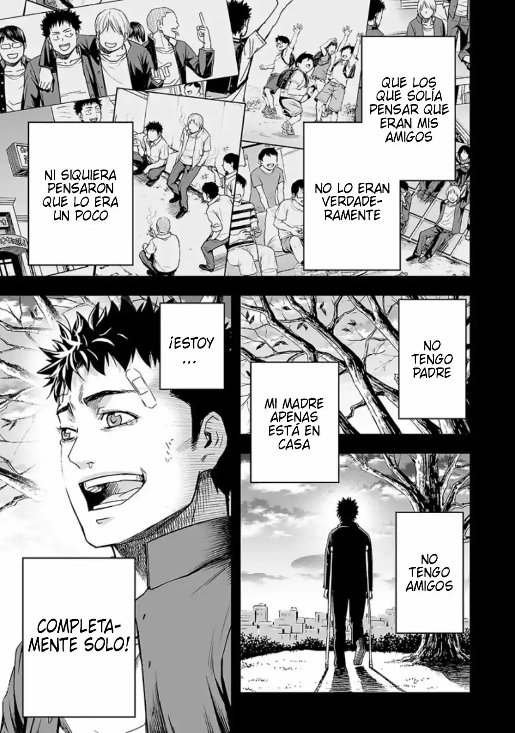 Página 13 — Capítulo 20 de Tsuyoshi: Daremo Katenai, Aitsu ni wa