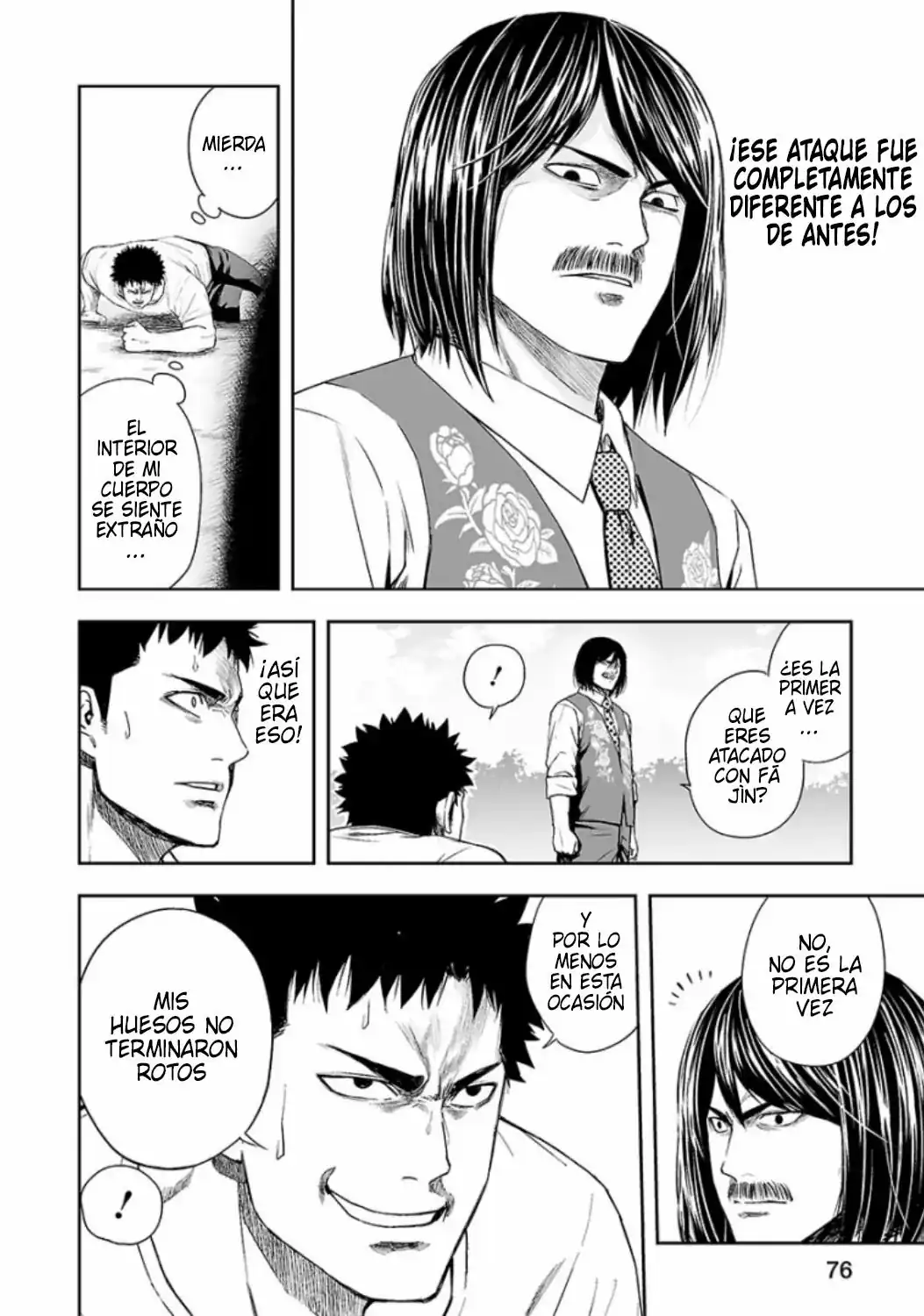 Página 4 — Capítulo 22 de Tsuyoshi: Daremo Katenai, Aitsu ni wa