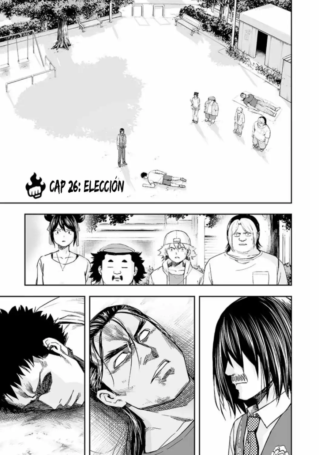 Página 1 — Capítulo 26 de Tsuyoshi: Daremo Katenai, Aitsu ni wa