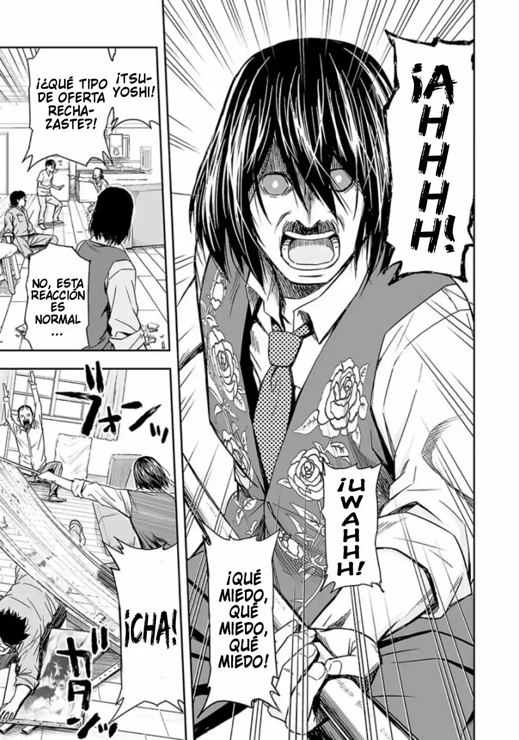 Página 9 — Capítulo 26 de Tsuyoshi: Daremo Katenai, Aitsu ni wa