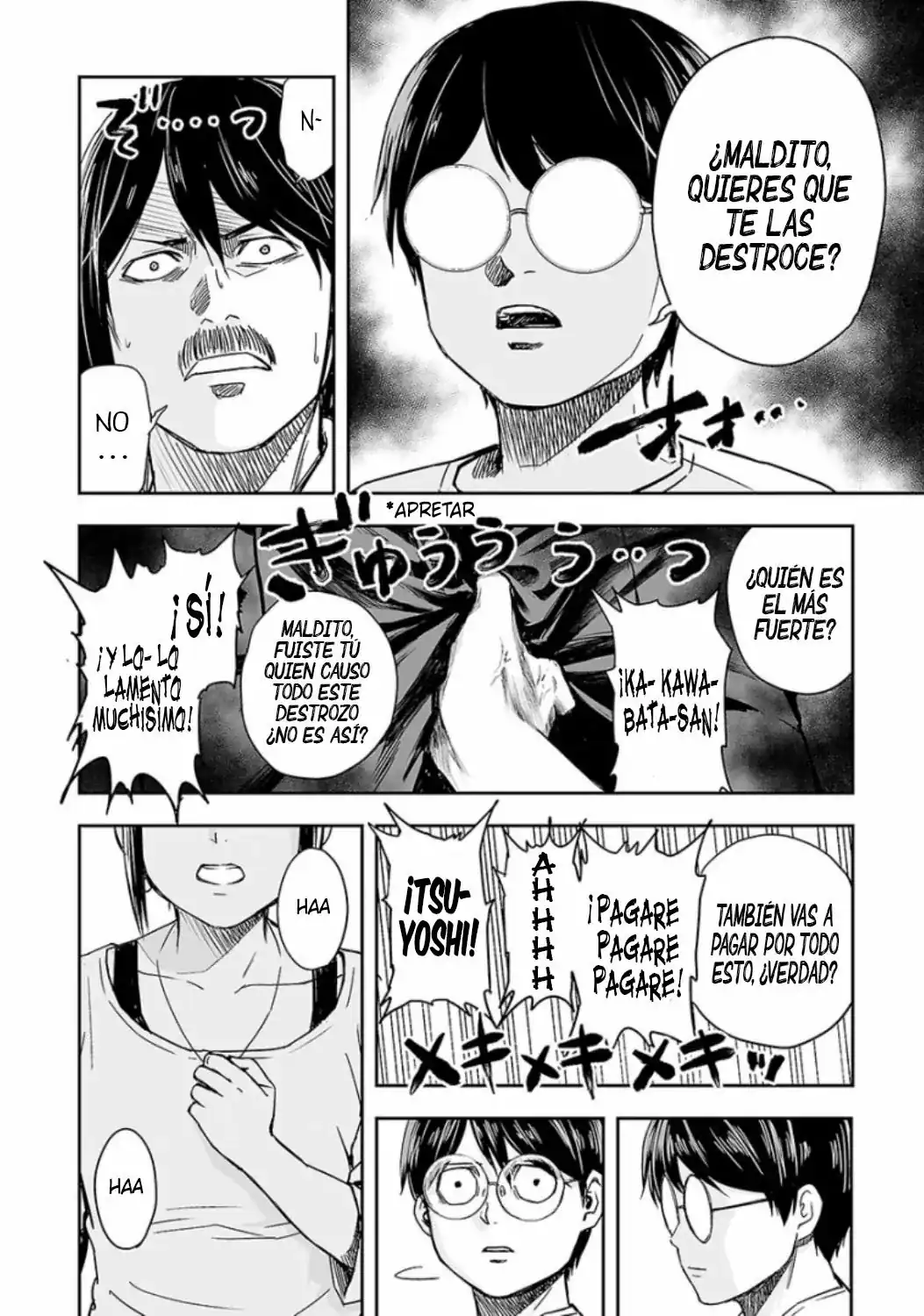 Página 17 — Capítulo 27 de Tsuyoshi: Daremo Katenai, Aitsu ni wa