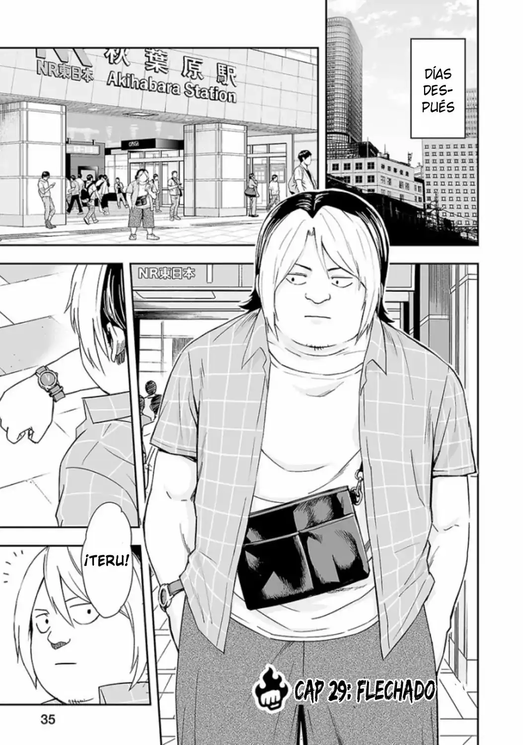 Página 1 — Capítulo 29 de Tsuyoshi: Daremo Katenai, Aitsu ni wa