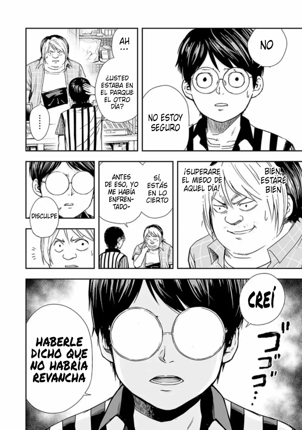 Página 12 — Capítulo 30 de Tsuyoshi: Daremo Katenai, Aitsu ni wa