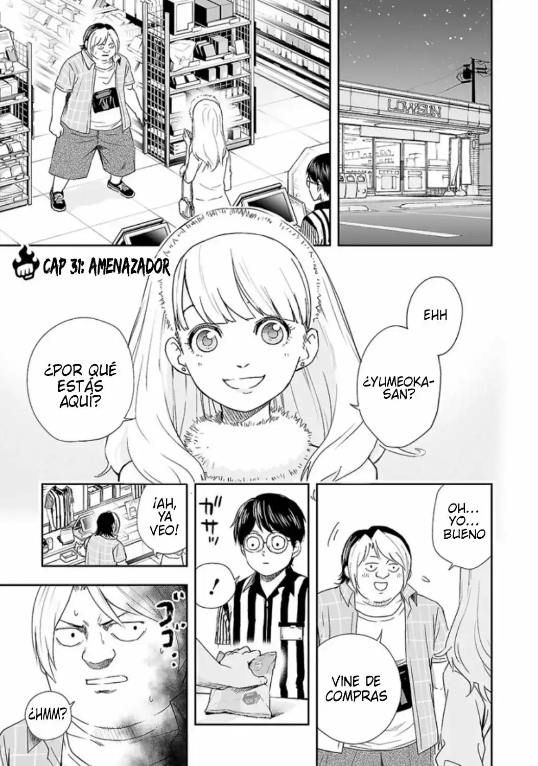 Página 1 — Capítulo 31 de Tsuyoshi: Daremo Katenai, Aitsu ni wa