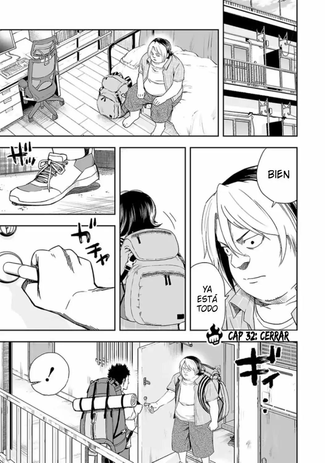 Página 1 — Capítulo 32 de Tsuyoshi: Daremo Katenai, Aitsu ni wa