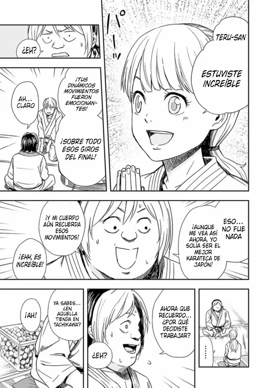 Página 9 — Capítulo 33 de Tsuyoshi: Daremo Katenai, Aitsu ni wa
