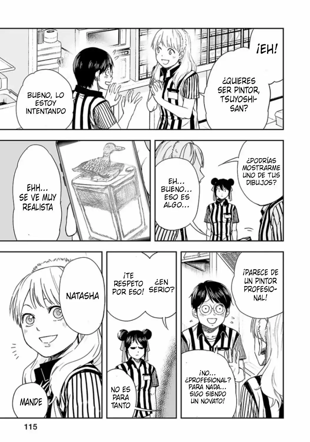Página 3 — Capítulo 34 de Tsuyoshi: Daremo Katenai, Aitsu ni wa