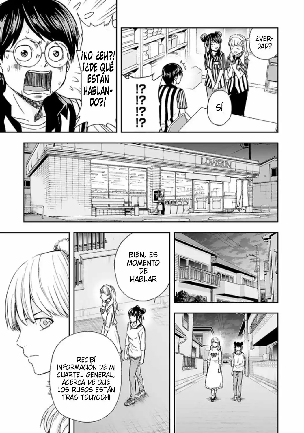 Página 9 — Capítulo 34 de Tsuyoshi: Daremo Katenai, Aitsu ni wa