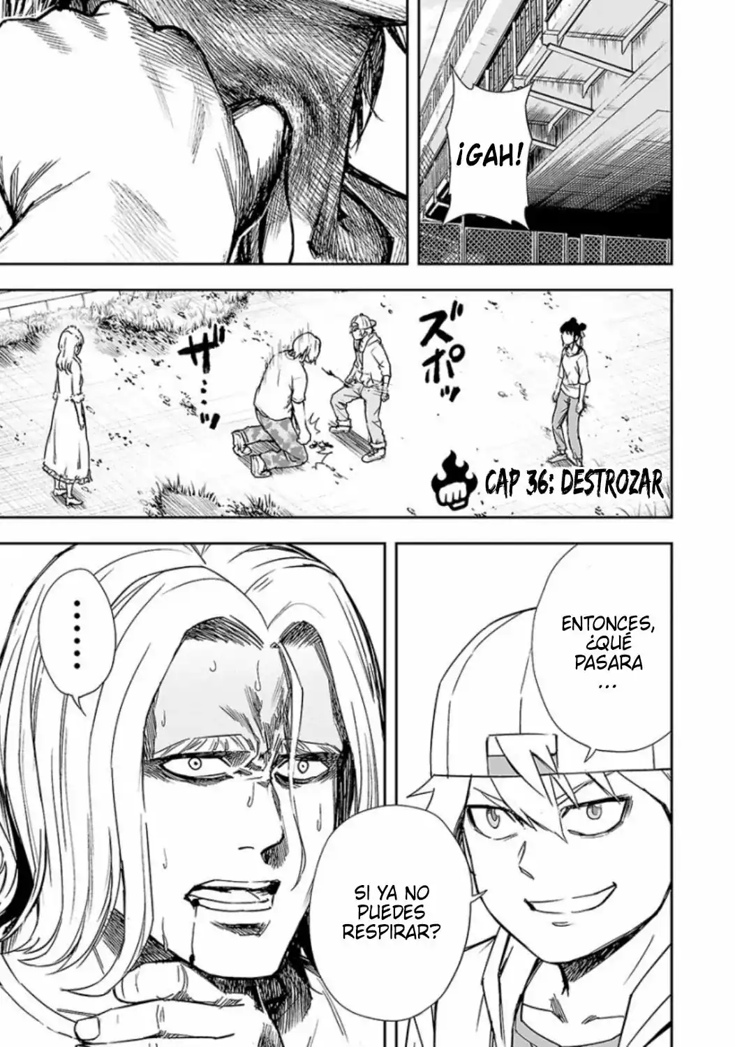 Página 1 — Capítulo 36 de Tsuyoshi: Daremo Katenai, Aitsu ni wa