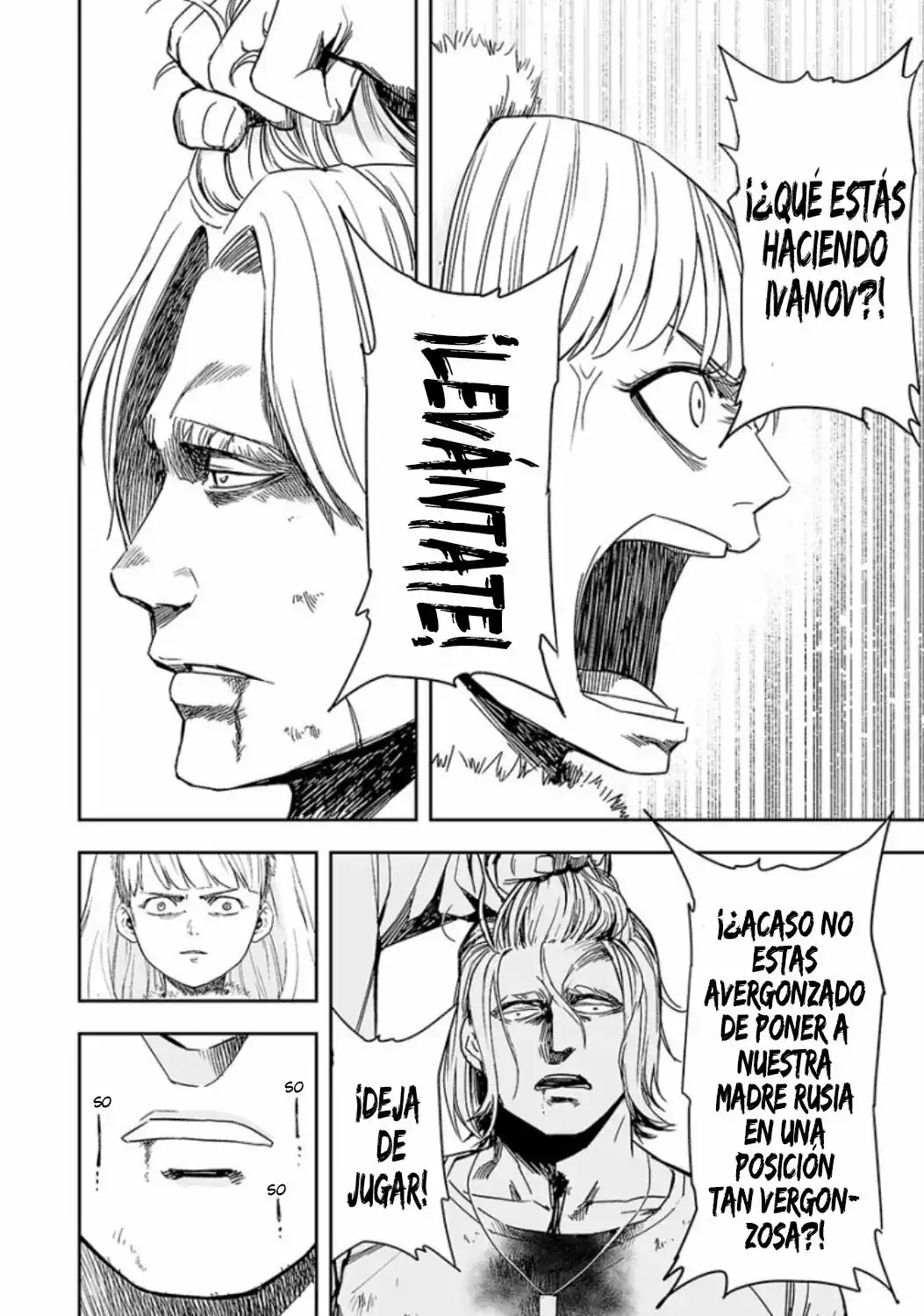Página 8 — Capítulo 36 de Tsuyoshi: Daremo Katenai, Aitsu ni wa