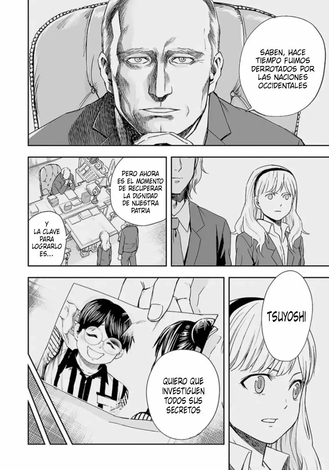 Página 10 — Capítulo 36 de Tsuyoshi: Daremo Katenai, Aitsu ni wa