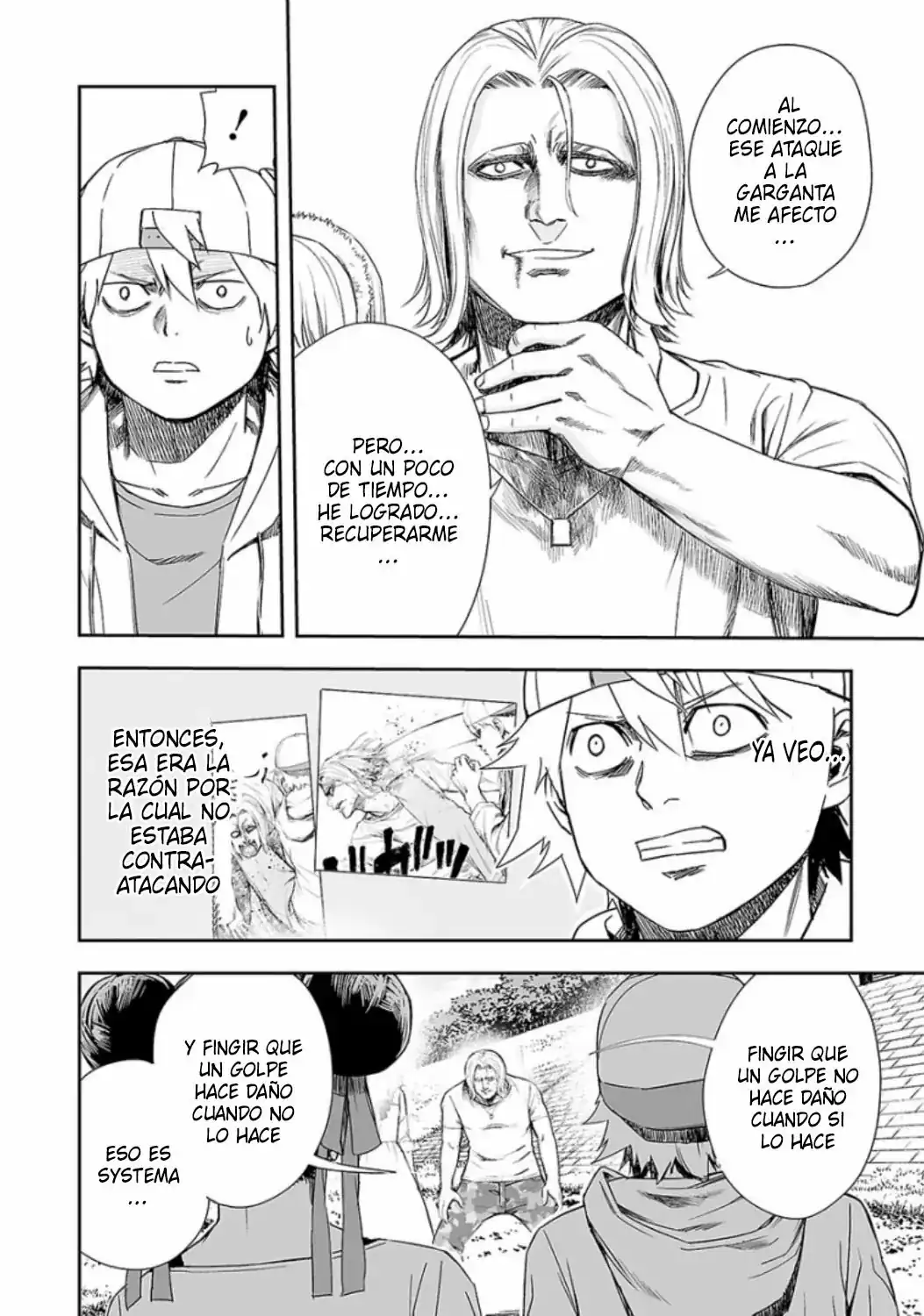 Página 4 — Capítulo 37 de Tsuyoshi: Daremo Katenai, Aitsu ni wa