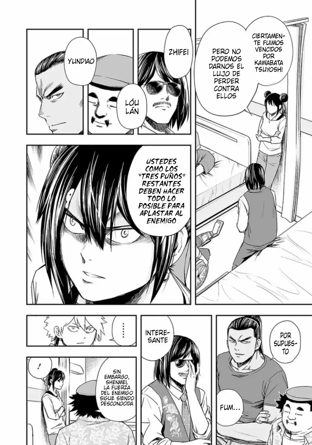 Página 8 — Capítulo 38 de Tsuyoshi: Daremo Katenai, Aitsu ni wa